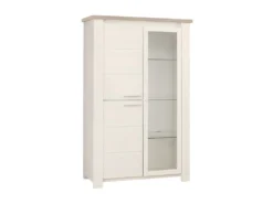 Argentier 3 Portes Frêne Blanchi - POMPEI