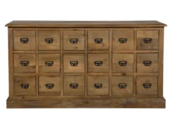 Buffet 18 Tiroirs Miramas En Bois