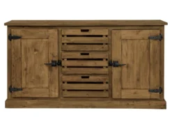 Buffet Ottawa En Bois 2 Portes 3 Tiroirs