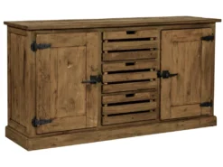 Buffet Ottawa En Bois 2 Portes 3 Tiroirs -Meubles Soldes Magasin buffet 13003603