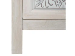 Commode Buffet Blanche À 3 Tiroirs Pour Vos Rangement, Dimensions L. 48 X P. 34 X H. 80 Cm -Meubles Soldes Magasin buffet 13047597