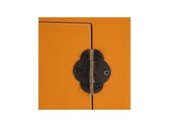 Meuble D'entrée 2 Portes, 8 Tiroirs Orange Meuble Chinois - PEKIN -Meubles Soldes Magasin buffet 17623967