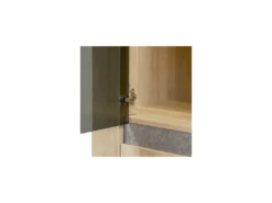 Argentier 4 Portes Chêne Oxygene/Béton Ciré Clair - DAPHNE 11 Argentier 4 Portes Chêne Oxygene/Béton Ciré Clair - DAPHNE -Meubles Soldes Magasin buffet 17625781