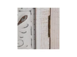 Meuble D'entrée 2 Portes 1 Tiroir Blanc - AUNIYA -Meubles Soldes Magasin buffet 17625909