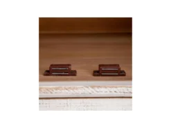 Meuble D'entrée 2 Portes 1 Tiroir Blanc - AUNIYA -Meubles Soldes Magasin buffet 17625913