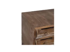 Meuble D'entrée 9 Tiroirs Bois/Jute - JUPA -Meubles Soldes Magasin buffet 17635561