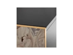 Buffet 2 Portes Flamands Roses/Bois - FLAMENCO -Meubles Soldes Magasin buffet 17788511