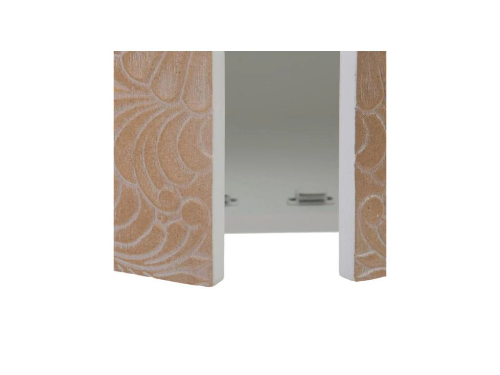 Buffet 4 Portes Bois Massif/Blanc - FLORETTE 6 Buffet 4 Portes Bois Massif/Blanc - FLORETTE – Image 6
