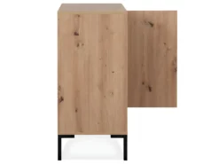 Buffet 2 Portes 1 Étagère L81 Cm - Plock -Meubles Soldes Magasin buffet 18107421