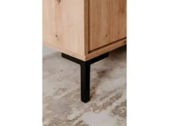 Buffet 2 Portes 1 Étagère L81 Cm - Plock -Meubles Soldes Magasin buffet 18107425