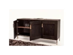 Buffet Design 3 Portes "Pimlico" 150cm Charbon -Meubles Soldes Magasin buffet 19090817