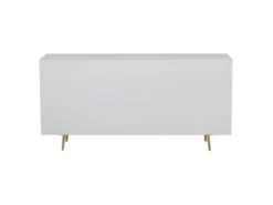 Buffet 4 Portes Design "Remina" 160cm Blanc & Or 8 Buffet 4 Portes Design "Remina" 160cm Blanc & Or -Meubles Soldes Magasin buffet 19092431