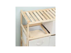 Commode 6 Tiroirs AGDE Beige -Meubles Soldes Magasin buffet 19193961