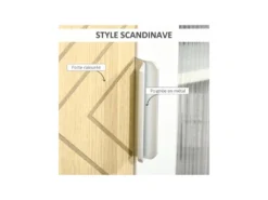 Buffet Design ULRICH Blanc Et Bois -Meubles Soldes Magasin buffet 19194093