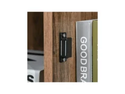 Buffet 3 Niches GSTAAD Bois Et Noir -Meubles Soldes Magasin buffet 19194199