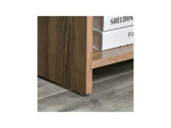 Buffet 3 Niches GSTAAD Bois Et Noir -Meubles Soldes Magasin buffet 19194201