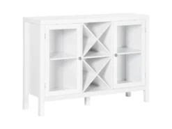 Buffet Vitré PAVEL Blanc