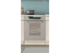 Buffet Avec 2 Portes Et 1 Porte Vitrée En Pin Blanc Crème -Meubles Soldes Magasin buffet 21672187