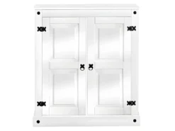 Armoire 2 Portes En Pin Blanc
