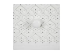 Dos De Canapé 8 Tiroirs Blanc/Bois - AROHA -Meubles Soldes Magasin buffet 22117183