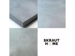 Buffet Salon Et Cuisine, 200x87x35cm, 4 Portes, Design Industriel, Ciment -Meubles Soldes Magasin buffet 22226925