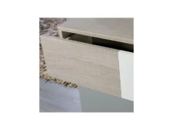 Meuble D'entrée 2 Tiroirs Chêne Clair - LAKO -Meubles Soldes Magasin buffet 22993311