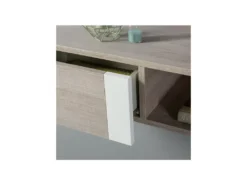 Meuble D'entrée 2 Tiroirs Chêne Clair - LAKO -Meubles Soldes Magasin buffet 22993313