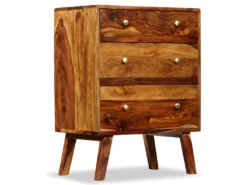 Buffet Bahut Armoire Console Meuble De Rangement Latérale Bois Massif 76 Cm 4402065