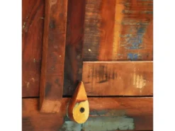 Buffet Bahut Armoire Console Meuble De Rangement Vintage Avec 2 Portes Bois Massif De Récupération 4402002 -Meubles Soldes Magasin buffet 8934299