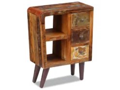 Buffet Bahut Armoire Console Meuble De Rangement Bois De Récupération Massif 80 Cm 4402266