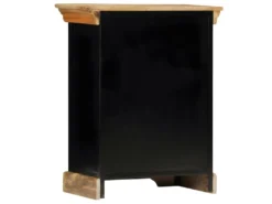 Buffet Bahut Armoire Console Meuble De Rangement Coffre à Tiroirs 75 Cm Bois Solide De Manguier 4402260 -Meubles Soldes Magasin buffet 8934415