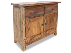 Buffet Bahut Armoire Console Meuble De Rangement Bois De Récupération Massif 75 Cm 4402019