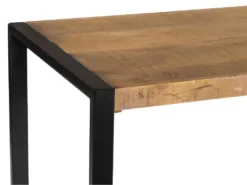 Bureau HARLEM - Bois De Manguier & Métal -Meubles Soldes Magasin bureau 342573