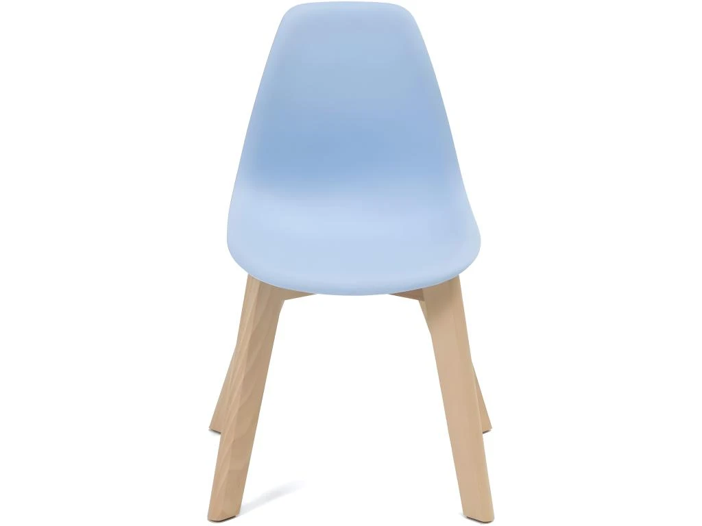 KAYELLES Lot De 2 Chaises Scandinaves Enfant JUBA (bleu) 2 KAYELLES Lot De 2 Chaises Scandinaves Enfant JUBA (bleu) – Image 2