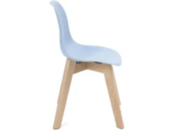 KAYELLES Lot De 2 Chaises Scandinaves Enfant JUBA (bleu) 7 KAYELLES Lot De 2 Chaises Scandinaves Enfant JUBA (bleu) -Meubles Soldes Magasin chaise 10026187