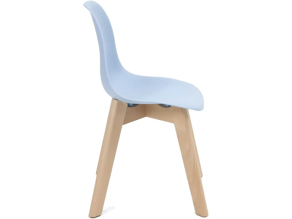 KAYELLES Lot De 2 Chaises Scandinaves Enfant JUBA (bleu) 3 KAYELLES Lot De 2 Chaises Scandinaves Enfant JUBA (bleu) – Image 3