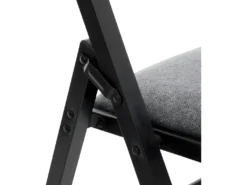 Lot De 4 Chaise D'appoint Pliable En Bambou Coloris Naturel - Longueur 50 X Profondeur 49 X Hauteur 85 Cm -Meubles Soldes Magasin chaise 12441743