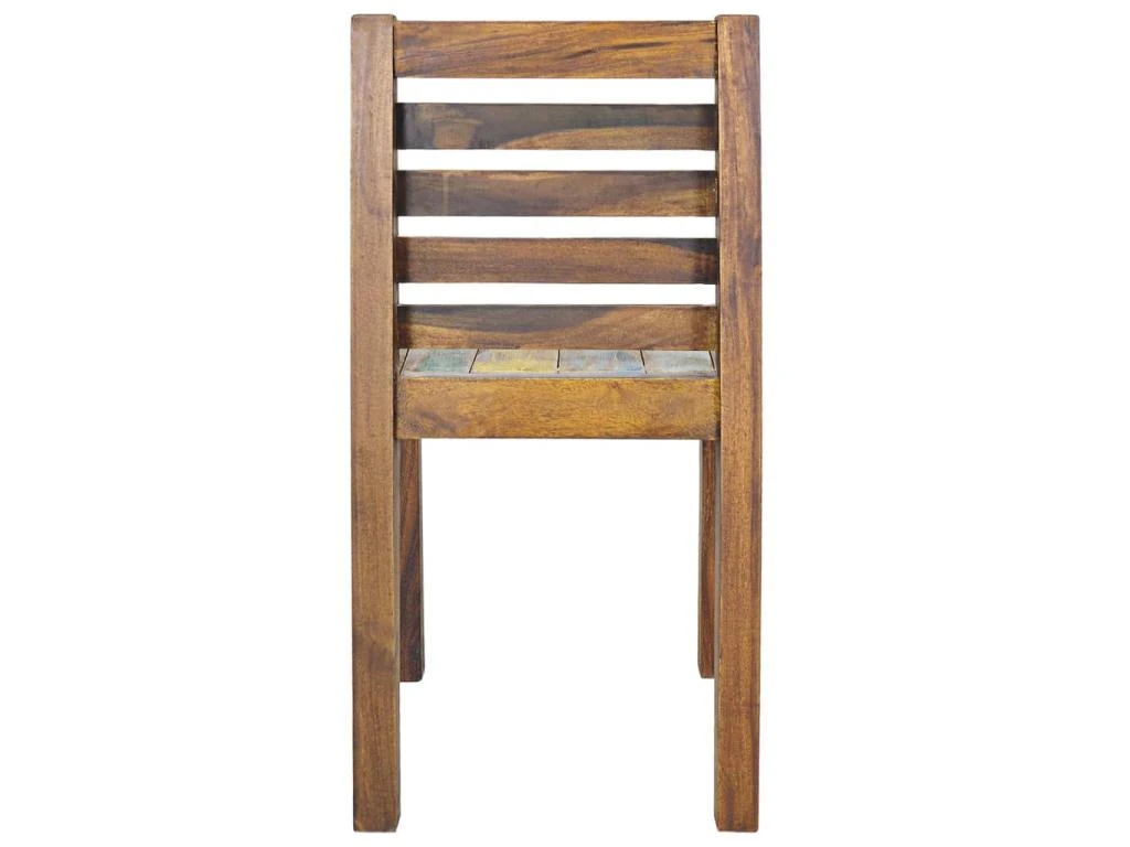 Lot De 2 Chaises De Salle à Manger Cuisine Design Vintage Bois De Récupération Solide CDS020286 5 Lot De 2 Chaises De Salle à Manger Cuisine Design Vintage Bois De Récupération Solide CDS020286 – Image 5