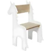 Chaise Enfant En Bois Animal Licorne
