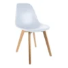 Chaise Enfant Scandinave Bois Et Polypropylène