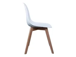Chaise Enfant Scandinave Bois Et Polypropylène -Meubles Soldes Magasin chaise 12828537