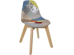Chaise Enfant Tissu Patchwork