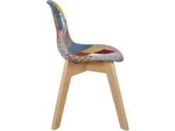 Chaise Enfant Tissu Patchwork -Meubles Soldes Magasin chaise 12828567