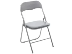 FIVE Tendance De Chaise En Attente Grise 44 X 48 X 79 Cm