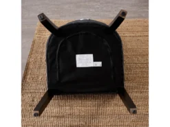 Chaise De Salle à Manger Simple Windsor - Rembourrage En Velours Moelleux Et Pieds En Bois Massif Robustes - Parfait Pour Votre Salle à Manger Et Salon - Gris Foncé -Meubles Soldes Magasin chaise 13971225