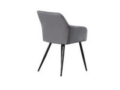 Ensemble De 2 Chaises De Salle à Manger Camden - Tapissées De Velours Avec Pieds En Métal - Gris Foncé 13 Ensemble De 2 Chaises De Salle à Manger Camden - Tapissées De Velours Avec Pieds En Métal - Gris Foncé -Meubles Soldes Magasin chaise 14147973