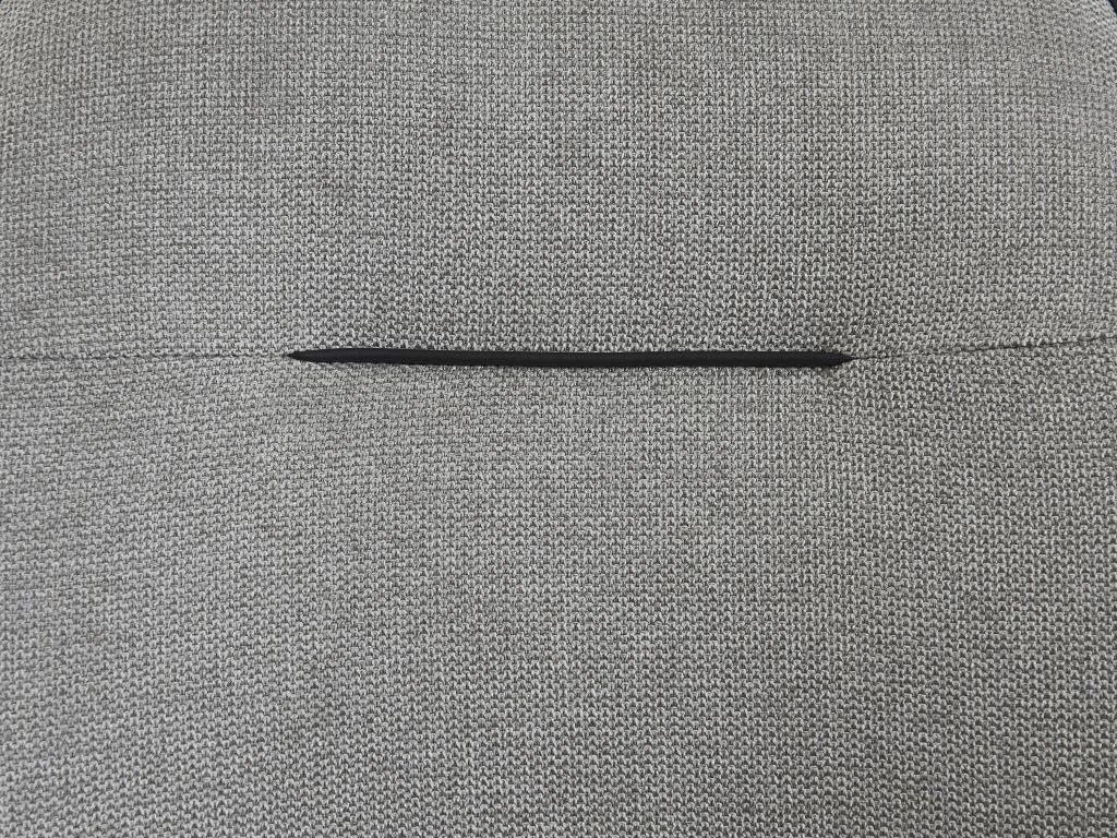 Lot De 6 Chaises En Tissu, Velours Côtelé Et Métal - Gris Et Anthracite - CHANILA 8 Lot De 6 Chaises En Tissu, Velours Côtelé Et Métal - Gris Et Anthracite - CHANILA – Image 8