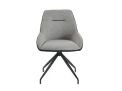 Lot De 6 Chaises En Tissu, Velours Côtelé Et Métal - Gris Et Anthracite - CHANILA 10 Lot De 6 Chaises En Tissu, Velours Côtelé Et Métal - Gris Et Anthracite - CHANILA -Meubles Soldes Magasin chaise 15692885