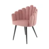 Chaise Design "Jeane" 85cm Rose