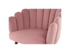 Chaise Design "Jeane" 85cm Rose -Meubles Soldes Magasin chaise 15736301